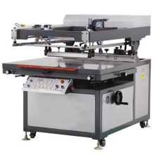 Máquina de impressão de tela de braço oblíqua automática / máquina de impressão de tela para papel